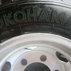 YOKOHAMA トラック　タイヤ ホイール　4本　（山9）の画像