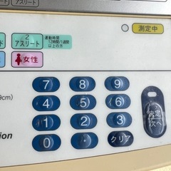 【引き取りのみ】TANITA タニタ デュアル周波数 体組成計 ポールタイプ の画像