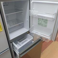 《尼崎市/リサイクルショップドリーム次屋店》★ジモティー割引有★ AQUA 2ドア冷蔵庫 126L AQR-13K(S) 2021年製 中古品 ☆尼崎市若王寺☆の画像