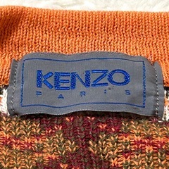 KENZO ケンゾー アニマル柄 デザインニット マルチカラー フリーサイズ メンズの画像