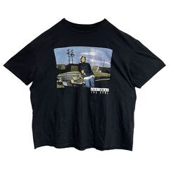 【2XL】ICE CUBE半袖Tシャツ ビッグロゴプリント グラフィックT 黒 Tシャツ 00'の画像