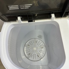 【極美品】2024年製 ポータブル 2槽式洗濯機の画像