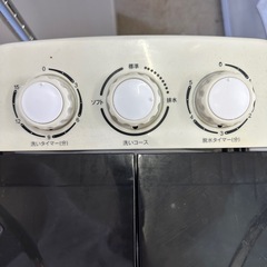 【極美品】2024年製 ポータブル 2槽式洗濯機の画像