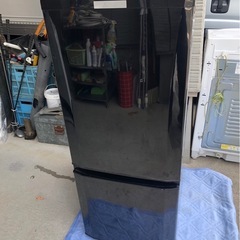 f●■三菱・ノンフロン冷凍冷蔵庫146L【MR-P15Z】2ドア・サファイアブラックの画像