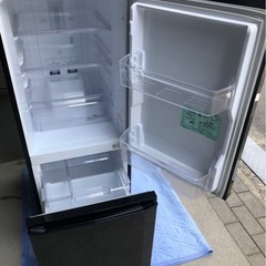 f●■三菱・ノンフロン冷凍冷蔵庫146L【MR-P15Z】2ドア・サファイアブラックの画像