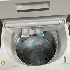 洗濯機 東芝 7kg 2017年製の画像