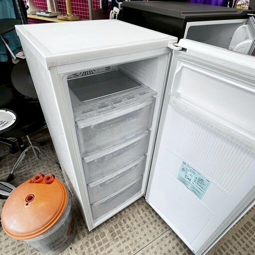 2010年式 121L 三菱 冷凍庫 MF-U12N-W MITSUBISHI 三菱 ノンフロン 冷凍庫 フリーザー MF-U12N-W 2010年製 中古