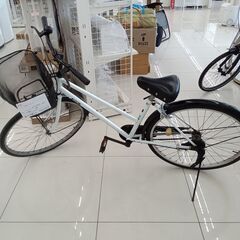 ★リユースのサカイ日立店★HJ7231 asahi 自転車 26インチ ホワイト クリーニング済み の画像