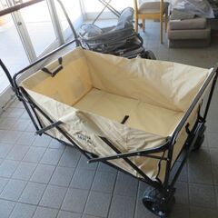 ※取引中/売約済***********　　　　　　未使用/新品　訳あり特価　 キャリーワゴン 大容量200L 耐荷重150kg 大型タイヤ 折りたたみ アウトドア カート ワゴンの画像