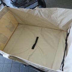 ※取引中/売約済***********　　　　　　未使用/新品　訳あり特価　 キャリーワゴン 大容量200L 耐荷重150kg 大型タイヤ 折りたたみ アウトドア カート ワゴンの画像