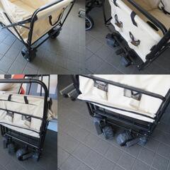 ※取引中/売約済***********　　　　　　未使用/新品　訳あり特価　 キャリーワゴン 大容量200L 耐荷重150kg 大型タイヤ 折りたたみ アウトドア カート ワゴンの画像