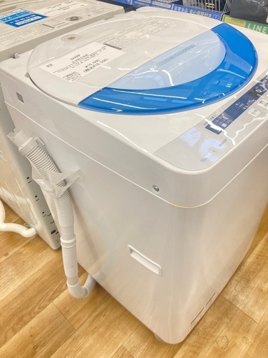 【トレファク高槻店】安心の6ヶ月間保証！取りに来られる方限定！SHARP（シャープ）の全自動洗濯機のご紹介です！