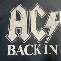 【XXL】AC/DC BACK IN BLACK TEE ヴィンテージ 00の画像