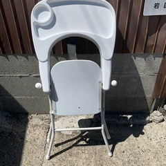 ベビー 椅子 ベビーチェア 折りたたみ テーブル付き の画像