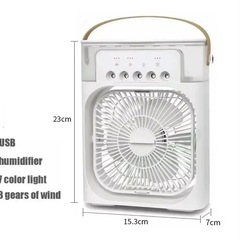 新品！ポータブル加湿器 ファンの画像