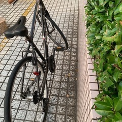 レトロなクロスバイクMERIDAカスタムの画像