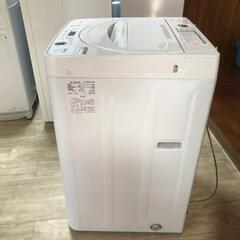 【松本市引き取り限定】SHARP全自動洗濯機5.5kg（2022年）の画像