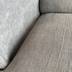 ニトリ3人掛け布張りソファ(サザーラ GY) の画像