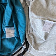 重ね着風のTシャツ２枚セット(^o^)　Lサイズです。！の画像