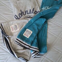 重ね着風のTシャツ２枚セット(^o^)　Lサイズです。！の画像