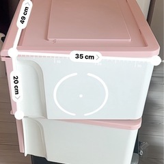 衣装ケース×5の画像