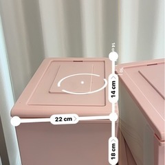 衣装ケース×5の画像