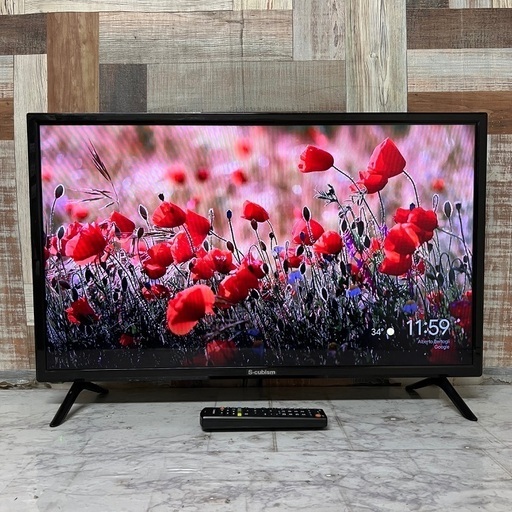 即日受渡❣️3年前購入32型ホワイトモデル12500円