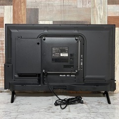 即日受渡❣️エスキュービズム32型地上デジタル液晶テレビ外付HDD録画可7950円の画像