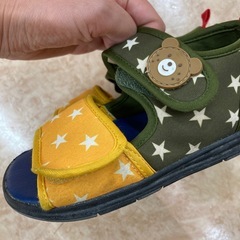 ミキハウス　子供用　サンダル16センチの画像