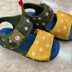 ミキハウス　子供用　サンダル16センチの画像