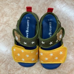 ミキハウス　子供用　サンダル16センチの画像