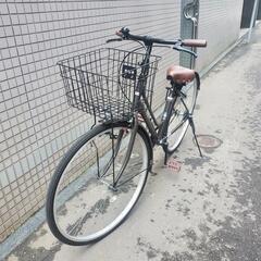 【自転車】美品•かごつき•ギアなしの画像