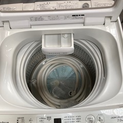 洗濯機 アクア 7kg 2019年製の画像