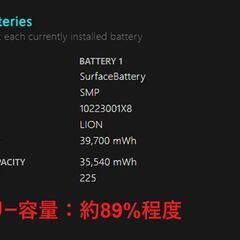 Surface Laptop Go（第1世代）intel Core i5/256GB/8GB ⑥の画像
