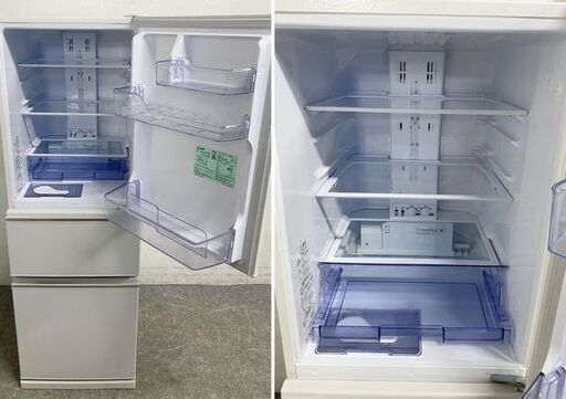 2024年製 三菱 スリム3ドア冷凍冷蔵庫 272L 自動製氷 幅54cm 氷点下