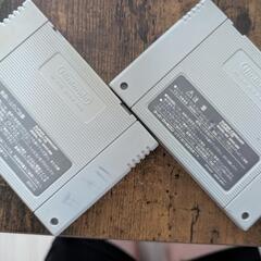 スーファミソフト2点（起動しませんでした）の画像