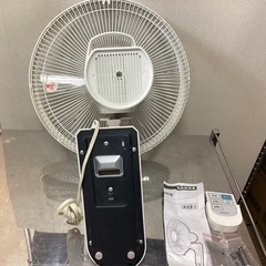 2021年製 ZEPEAL DCモーター フルリモコン 壁掛け扇風機の画像