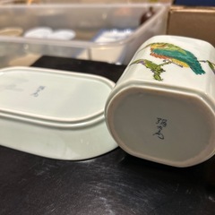 ペア　カワセミ　コーヒーセットの画像