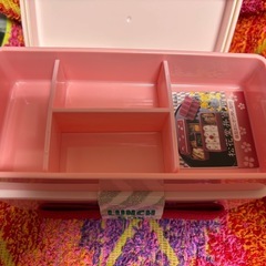 松花堂2段弁当箱 ベルト付 魔女の宅急便 ローズの画像