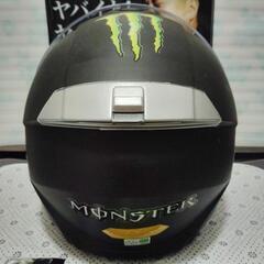 ⚫️美品/ヘルメット🙆‍♀️自家塗装つや消し黒色、Ｘｌ🎁オマケつき。の画像