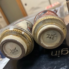 ペア　魚茶碗の画像