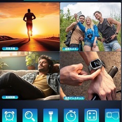 【決まりました】スマートウォッチ Bluetooth5.3通話機能 防水 耐衝撃 の画像