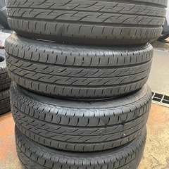 155/65r14bridgestone31週2022年タイヤとホイール4本セットの画像
