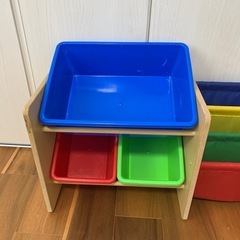 おもちゃ収納ラックの画像