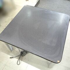 コタツ 炬燵 こたつ 四角 グレー 75cm×75cm 高さ 約39cm 中古 苫小牧西店の画像