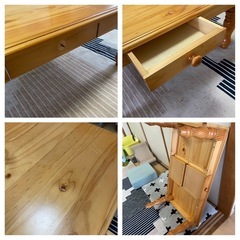 カントリー調ローテーブル
の画像