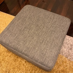 オットマン　ローテーブル　スツール　椅子　トレー型テーブルの画像