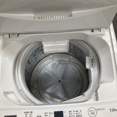 洗濯機 ヤマダ 7kg 2020年製の画像