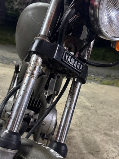 ヤマハRX50 不動レストアベース鍵付き、書類付き (ペン) 新田の