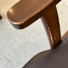 H2507-361 GRANDE CHAIR ダイニングチェア 回転① キズ汚れ有りの画像